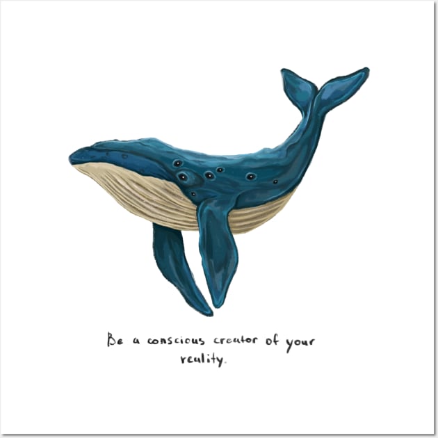 Whale Wall Art by Jane Koluga